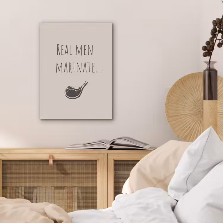 Vlees - Minimalistisch - Beige - Quote PET vilt klein -sfeer3