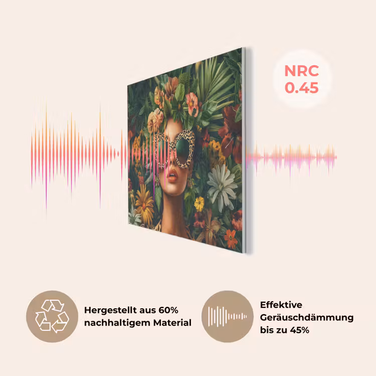 Vrouw - Panterprint - Jungle - Natuur - Luxe PET vilt klein -USP_DE