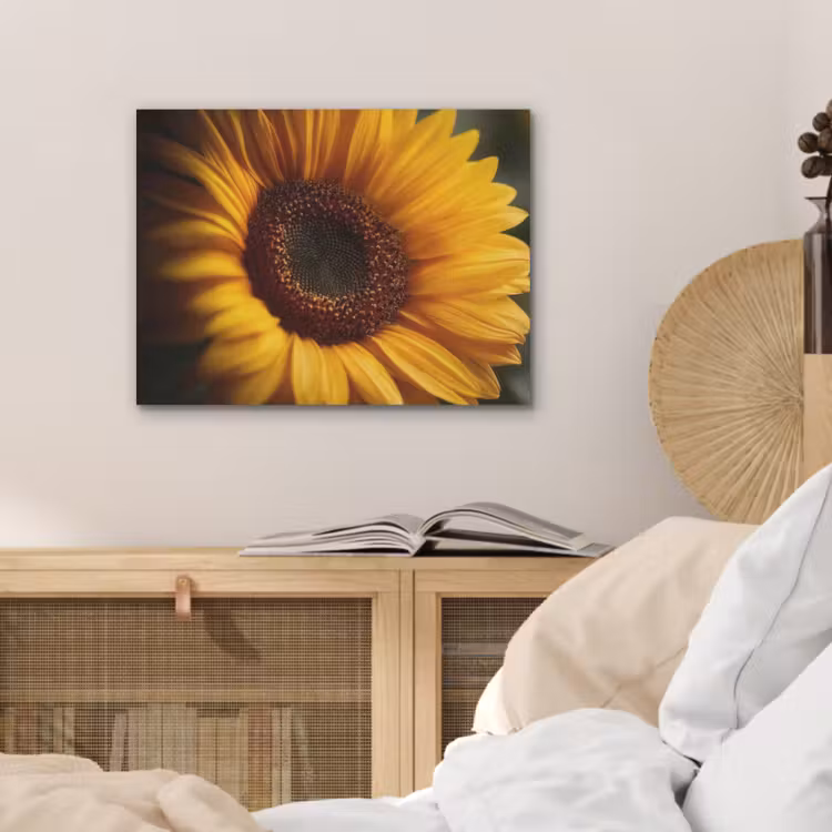 Geel - Zonnebloem - Zomers PET vilt klein -sfeer3