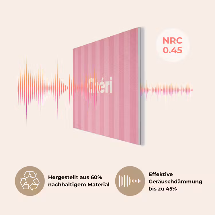 Gestreept - Roze - Chéri PET vilt klein -USP_DE
