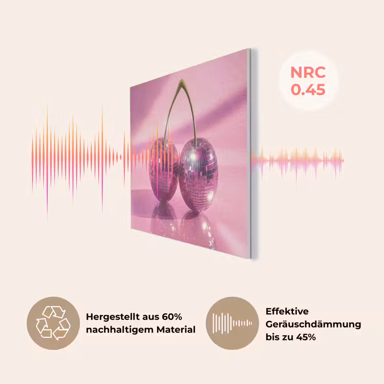 Glitter - Discobol - Roze - Kersen PET vilt klein -USP_DE
