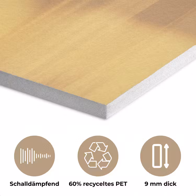 Goud - Disco - Glitter - Peer PET vilt klein -closeup_DE