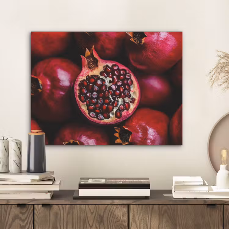 Granaatappel - Rood - Fruit PET vilt klein -sfeer1