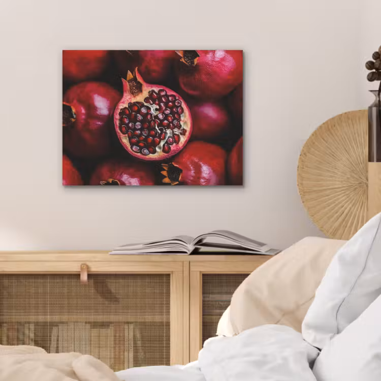 Granaatappel - Rood - Fruit PET vilt klein -sfeer3