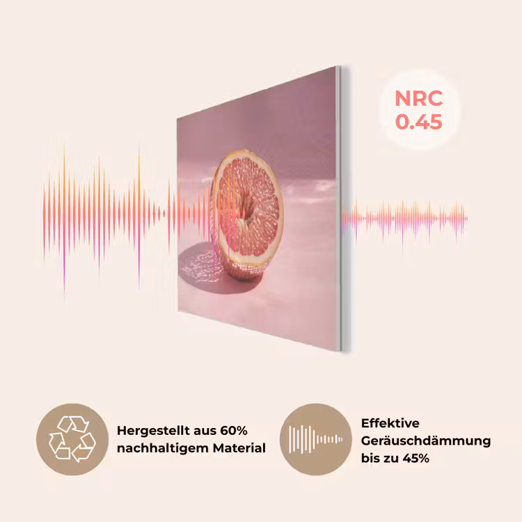 Grapefruit - Roze - Disco - Shiny PET vilt klein -USP_DE