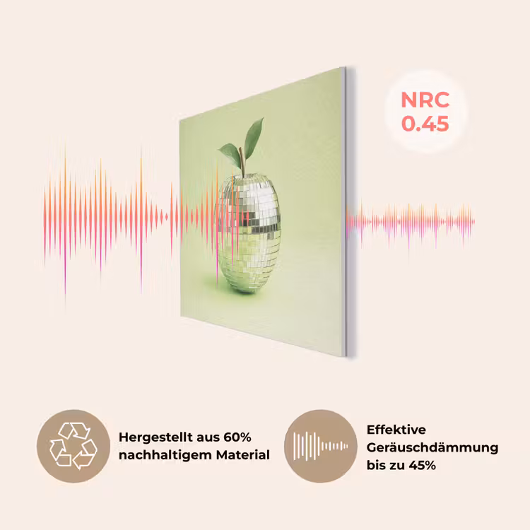 Groen - Disco - Decoratie - Appel PET vilt klein -USP_DE