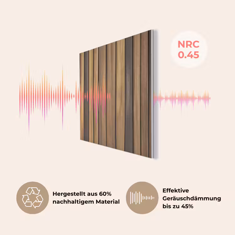Hout - Planken - Natuurtinten PET vilt middel -USP_DE