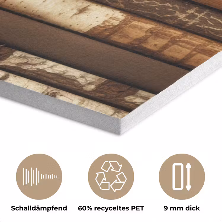 Hout - Planken - Natuurlijk PET vilt middel -closeup_DE