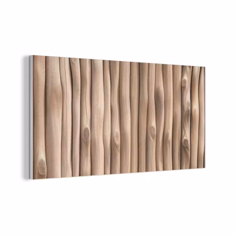 Hout - Stam - Lichtbruin PET vilt middel -3d