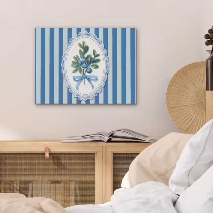 Illustratie - Bessen - Blauw - Strepen PET vilt klein -sfeer3