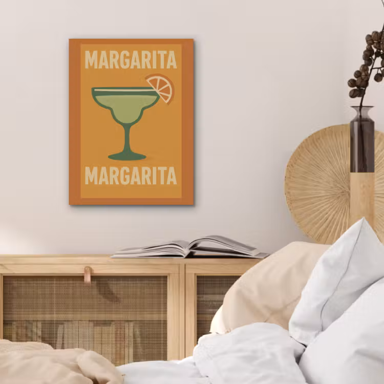 Illustratie - Margarita - Sinaasappelschijf - Oranje PET vilt klein -sfeer3