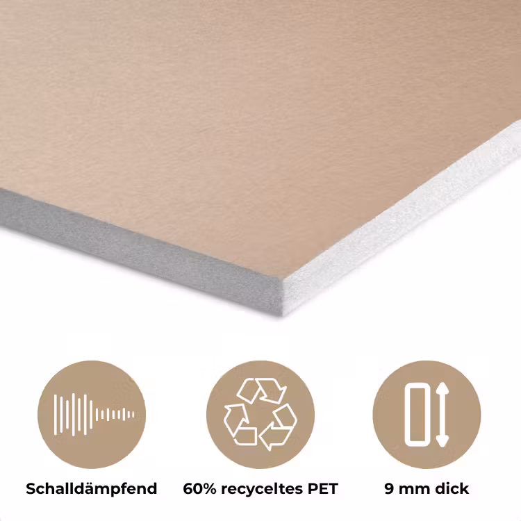 Koffie - Melkschuim - Lach - Beige PET vilt klein -closeup_DE