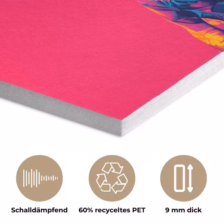 Kat - Kimono - Bloemen - Roze PET vilt klein -closeup_DE