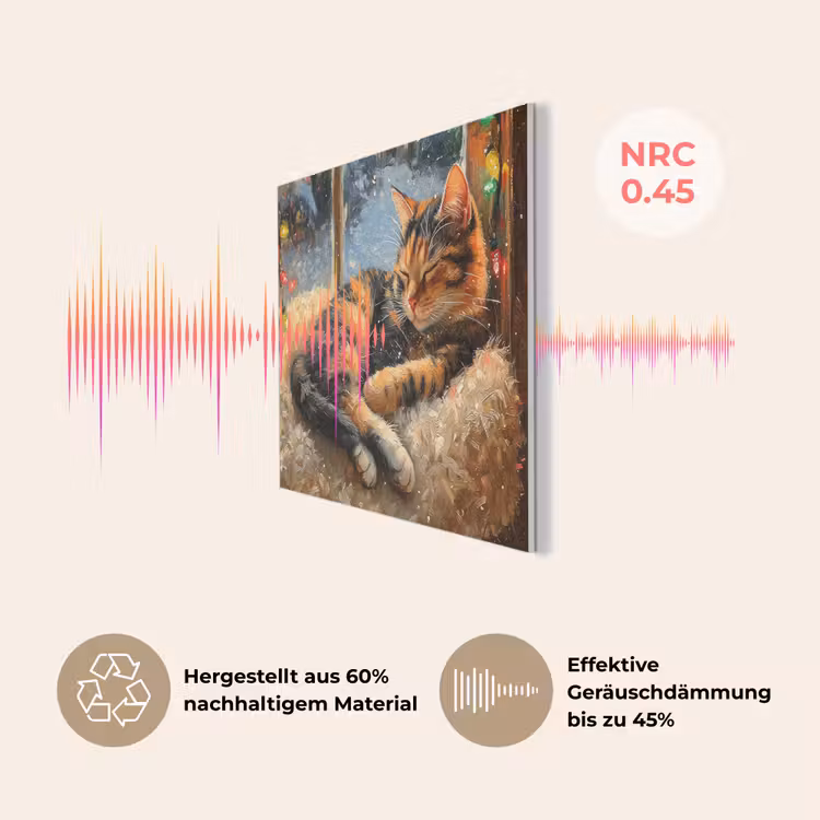 Kat - Kerst - Winter - Dier PET vilt klein -USP_DE