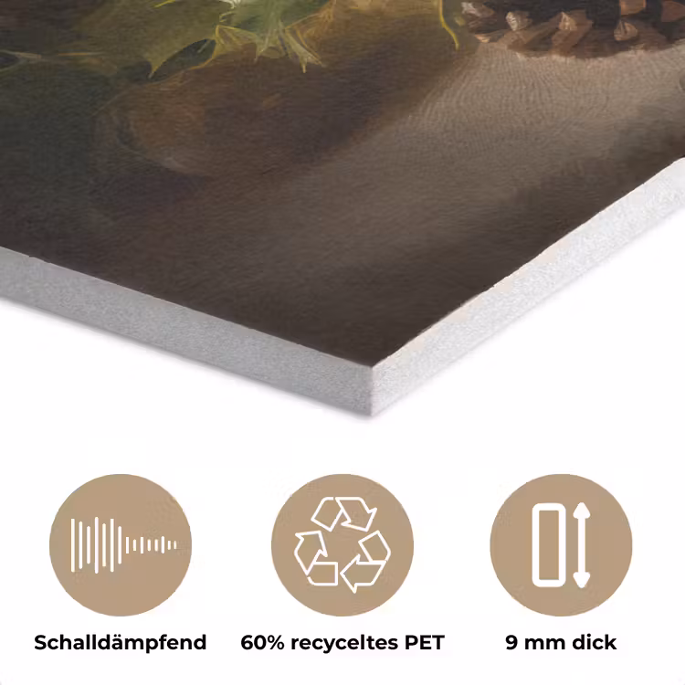 Kaarslicht - Kerst - Veelkleurig PET vilt klein -closeup_DE