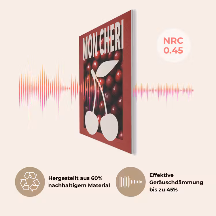 Kersen - Illustratie - Rood PET vilt klein -USP_DE