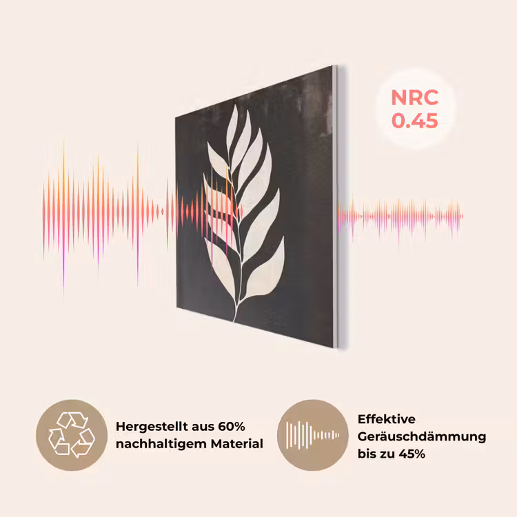 Blad - Wit - Minimalistisch PET vilt klein -USP_DE