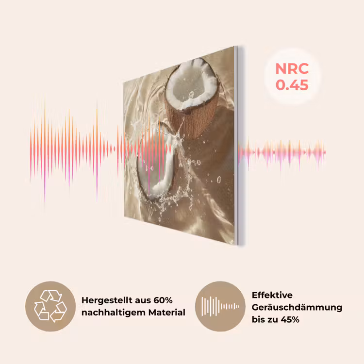 Kokosnoot - Water - Beige - Spetters PET vilt klein -USP_DE