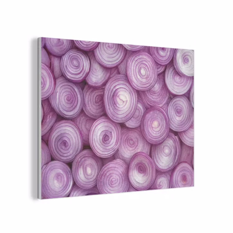 Paars - Uien - Close up PET vilt klein -3d
