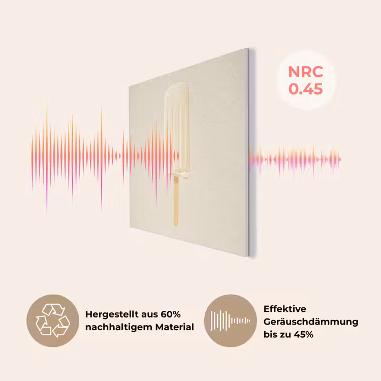 Minimalistisch - Waterijsje - Stokje - Beige PET vilt klein -USP_DE