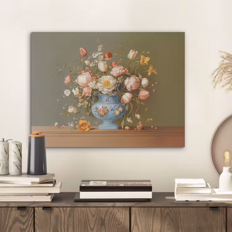 Neutral - Bloemen - Boeket - Vaas PET vilt klein -sfeer1