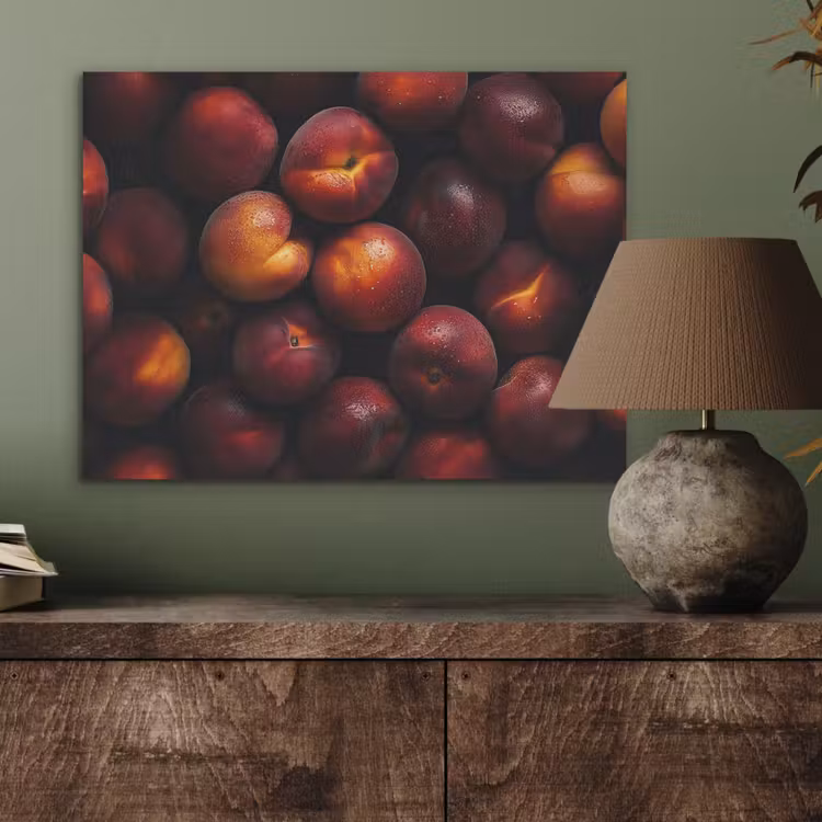 Fruit - Close up - Nectarines PET vilt klein -sfeer2