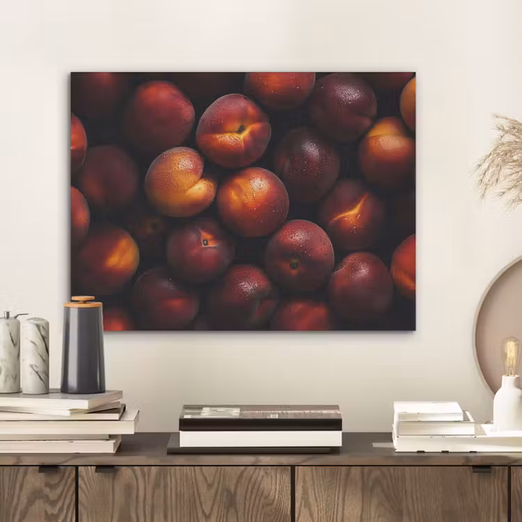 Fruit - Close up - Nectarines PET vilt klein -sfeer1