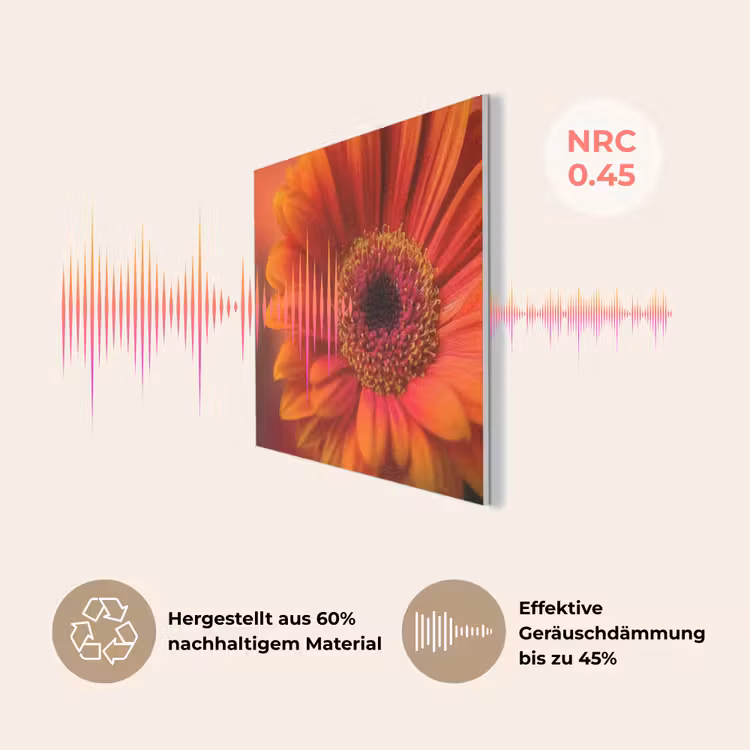Oranje - Gerbera - Intens PET vilt klein -USP_DE