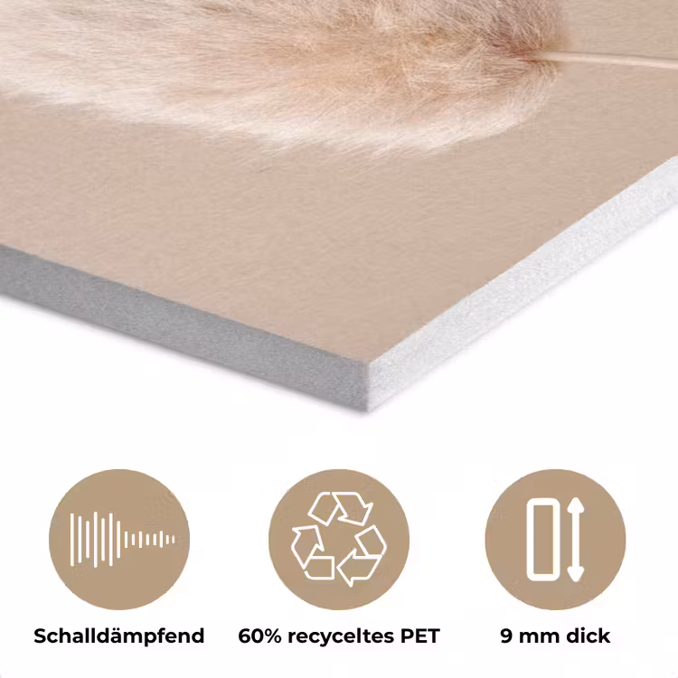 Pampas pluimen - Beige - Planten PET vilt klein -closeup_DE