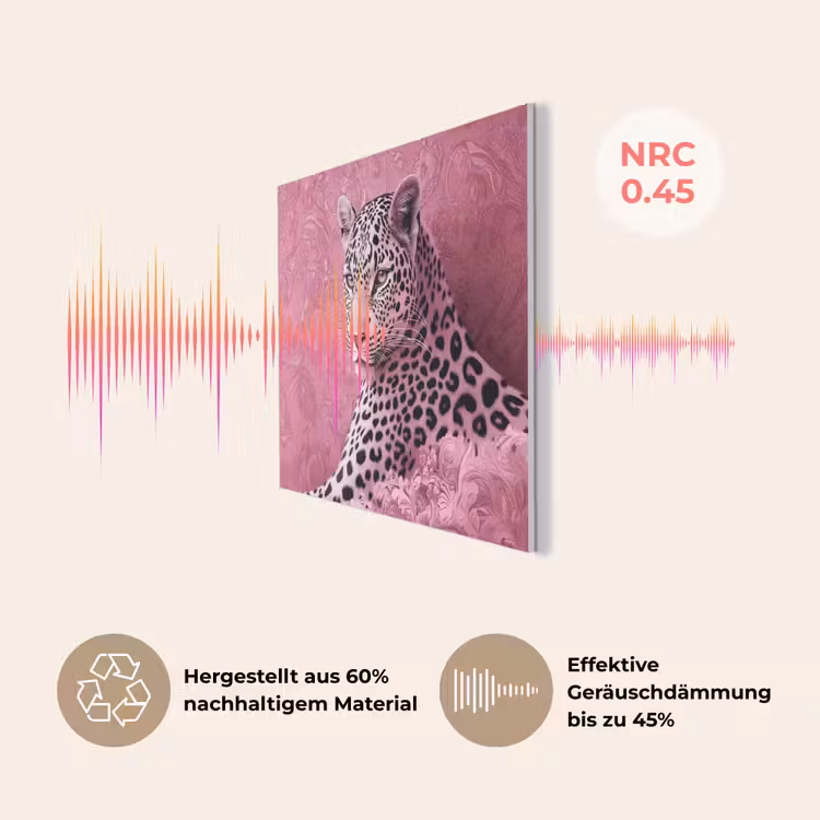 Panter - Luxe - Roze PET vilt klein -USP_DE