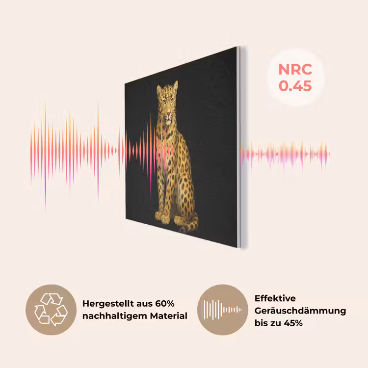 Panter - Realistisch - Bruin PET vilt klein -USP_DE