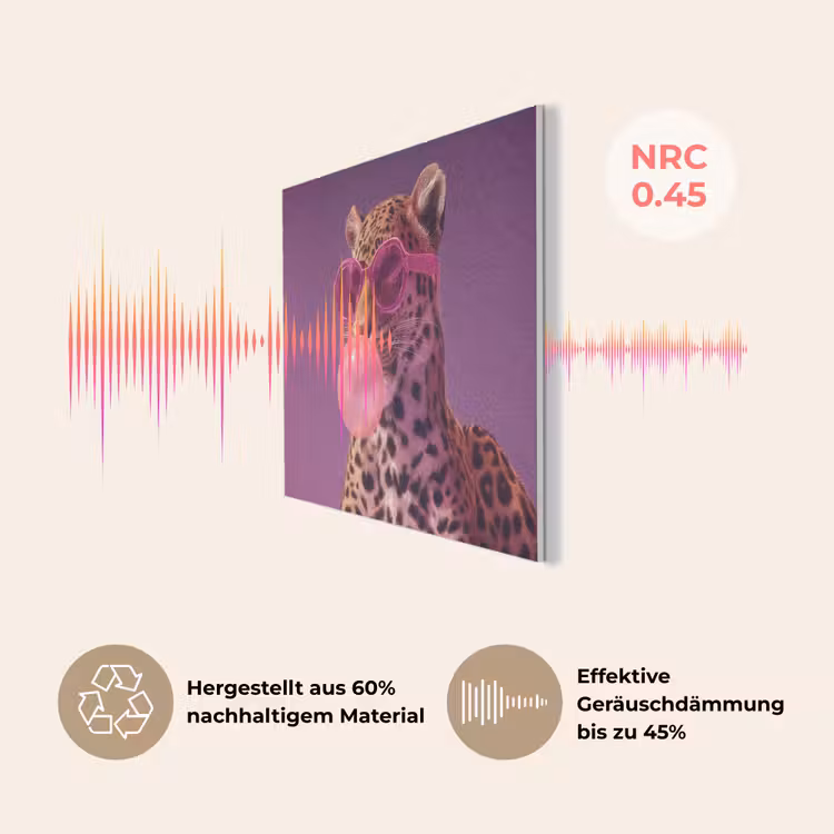 Panter - Zonnebril - Kauwgombel - Roze PET vilt klein -USP_DE