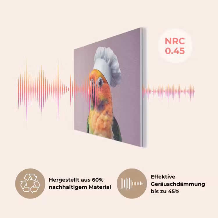 Papegaai - Koksmuts - Nieuwsgierig - Vogel PET vilt klein -USP_DE