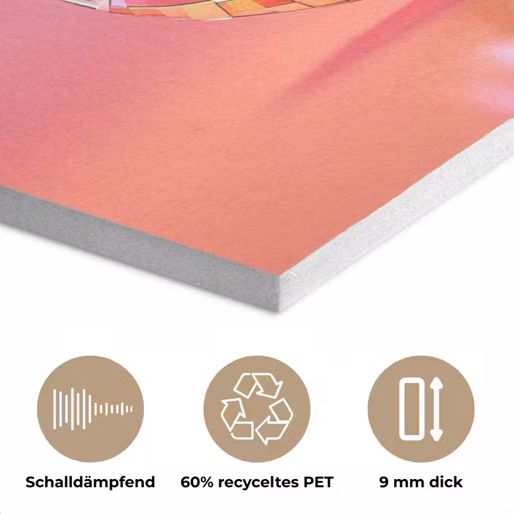 Peper - Disco - Rood - Glitter PET vilt klein -closeup_DE