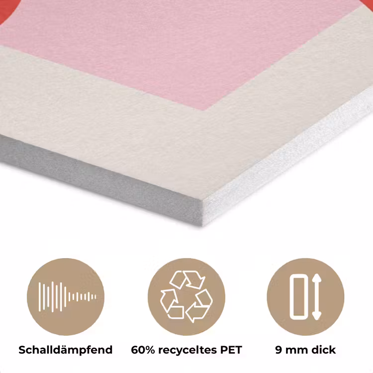 Pepers - Rood - Illustratie PET vilt klein -closeup_DE