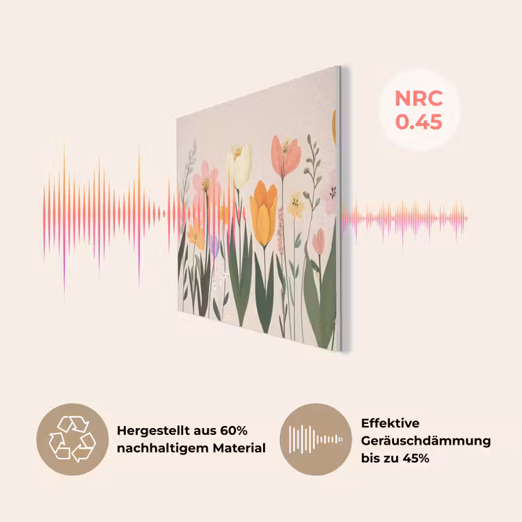 Pasteltinten - Bloemen - Illustratie PET vilt klein -USP_DE