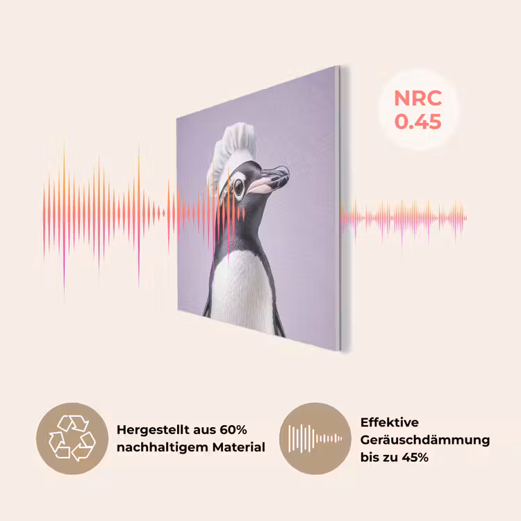 Pinguïn - Koksmuts - Lief - Paars PET vilt klein -USP_DE