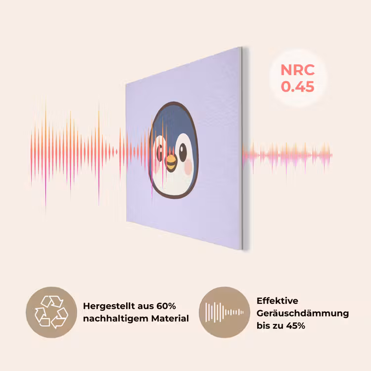 Pinguïn - Paars - Schattig PET vilt middel -USP_DE