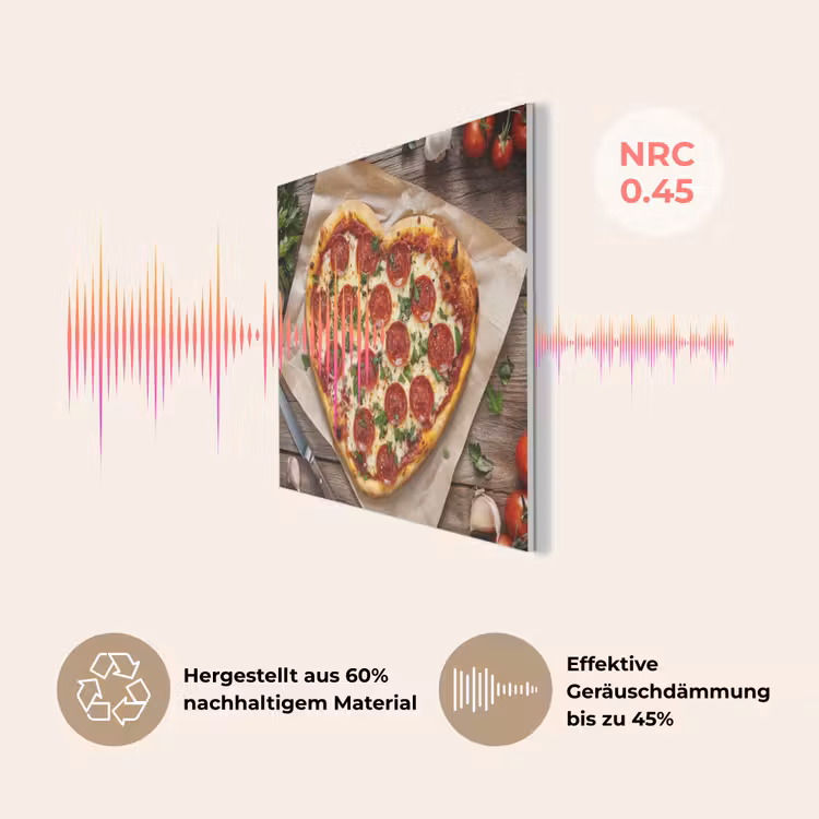 Pizza - Hart - Pepperoni - Tomaat PET vilt klein -USP_DE