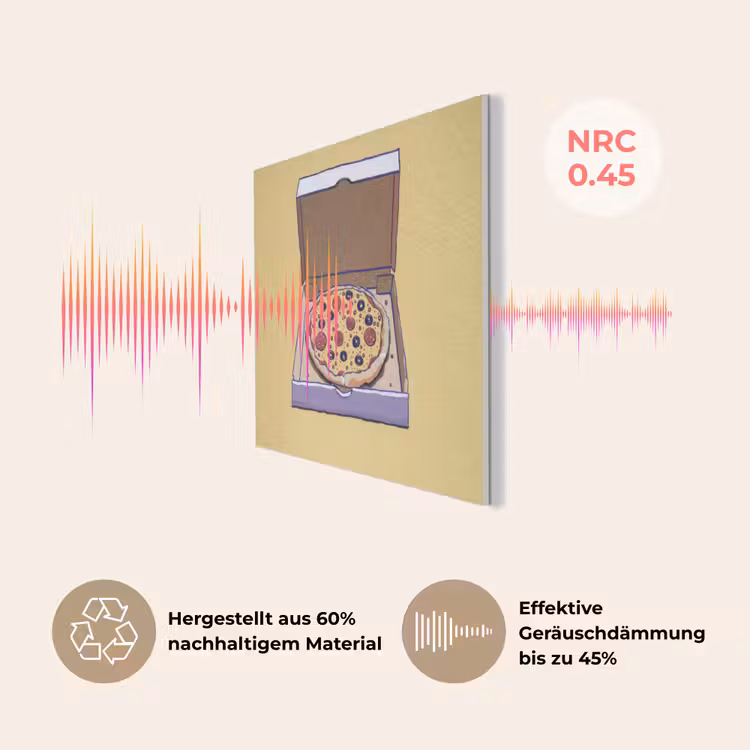 Pizza - Doos - Salami - Illustratie PET vilt klein -USP_DE
