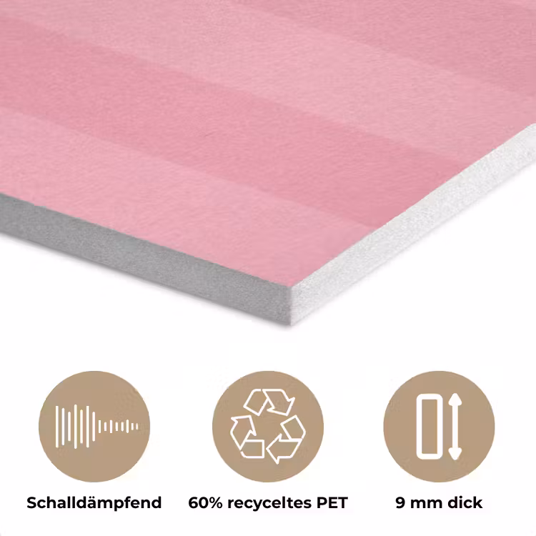 Roze - Gestreept - Belle PET vilt klein -closeup_DE