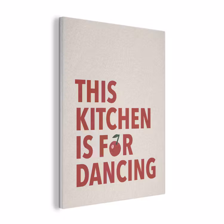 Rood - Quote - Kersen PET vilt klein -3d