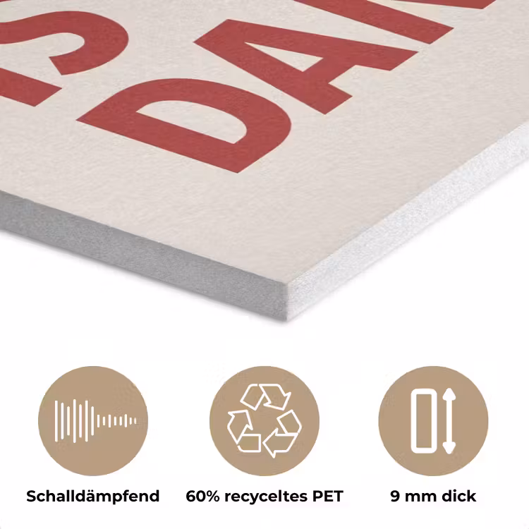 Rood - Quote - Kersen PET vilt klein -closeup_DE