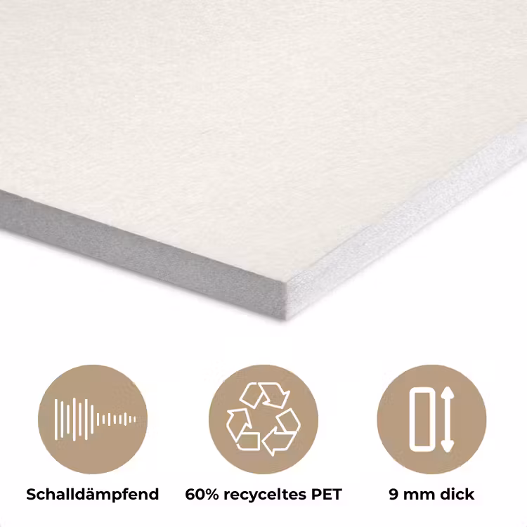 Schepijs - Hoorntje - Illustratie - Minimalistisch PET vilt klein -closeup_DE