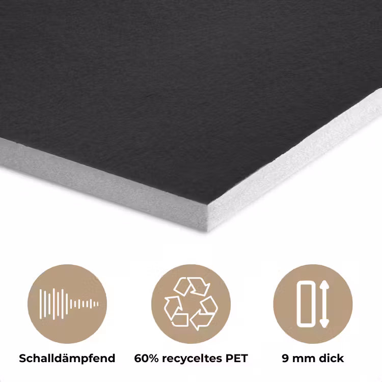 Vlinder - Monochroom - Balans PET vilt klein -closeup_DE