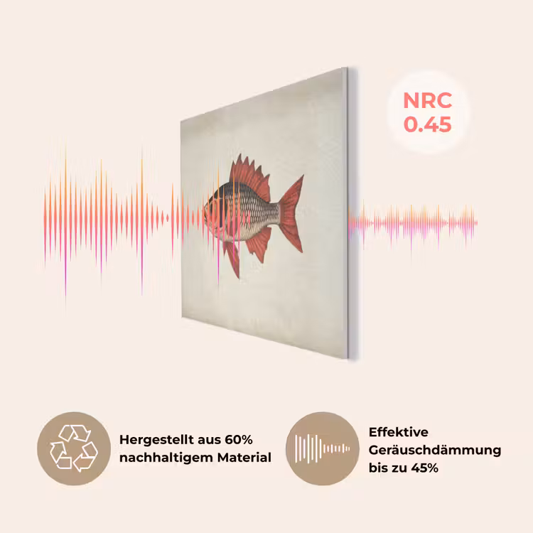 Schubben - Rood - Vis - Vinnen PET vilt klein -USP_DE