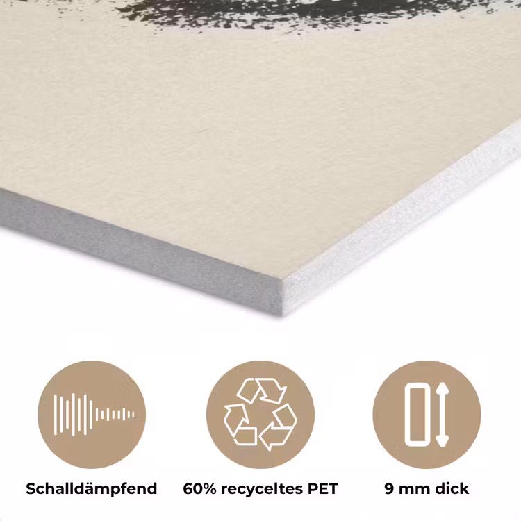 Zwart - Bestek - Rondje PET vilt klein -closeup_DE