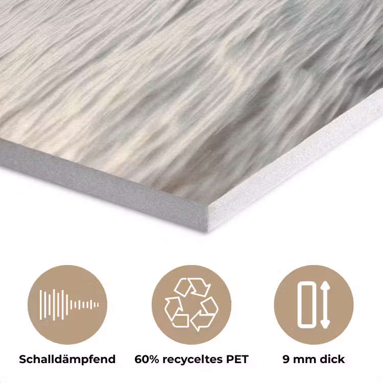 Zeilboot - Zee - Beige - Zon PET vilt klein -closeup_DE