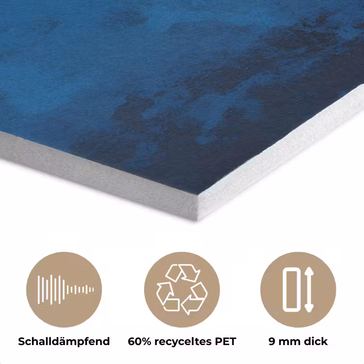 Zeilboot - Water - Abstract - Schaduw PET vilt klein -closeup_DE