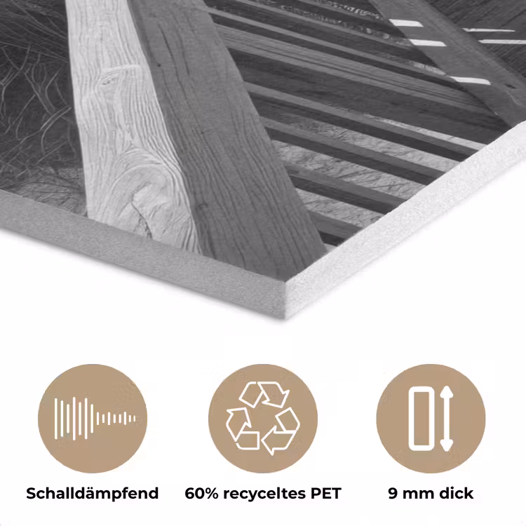 Loopbrug - Hout - Strand - Zee PET vilt klein -closeup_DE